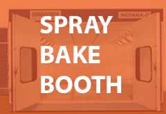 spray bake booth