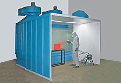 water wash paint booth